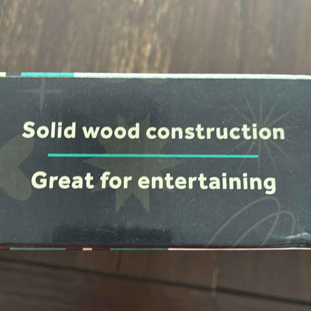 On The Hook Tabletop Game Set - Brown wood 4 Player BRAND NEW IN BOX UNOPENED - Picture 9 of 10
